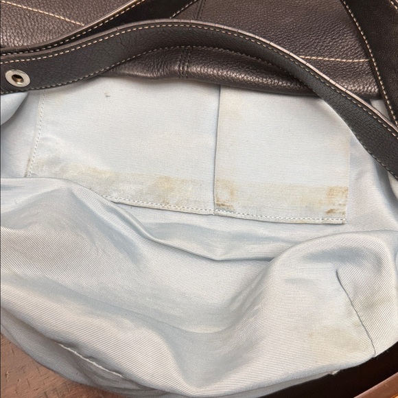 Coach Black Leather Hobo Bag - Picture 4 of 16